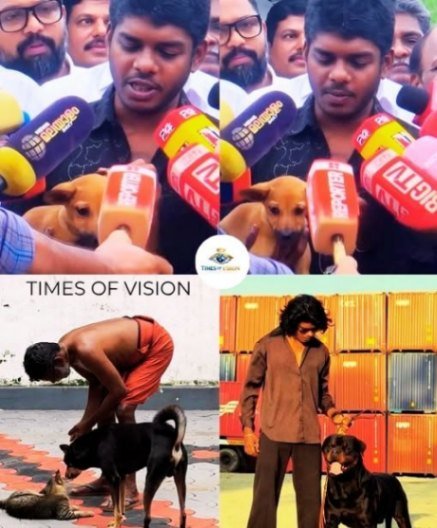 തെരുവ് നായകൾക്കെതിരെ ക്രൂരതയെന്ന് വിമർശനം; ദത്തെടുത്ത് മാതൃകയായി റാപ്പർ വേടൻ